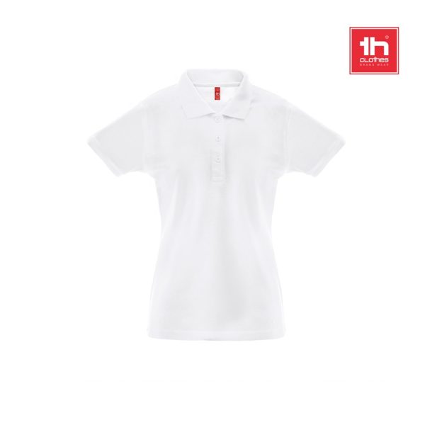 THC BERLIN WOMEN WH. Dámska krátky rukávová polo košeľa