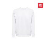 THC COLOMBO WH. Flísový sveter (unisex) v talianskom froté bez karty. Biela farba