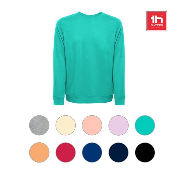 THC COLOMBO. Flísový sveter (unisex) v talianskom froté bez zásterky