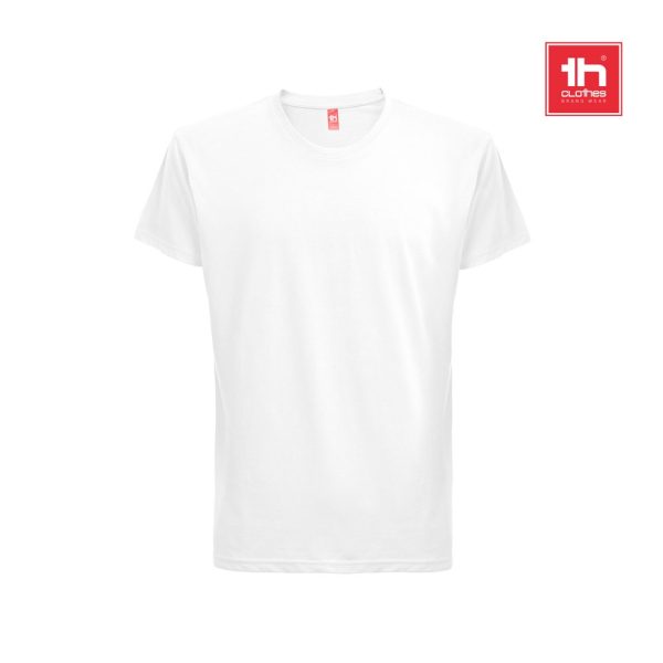 FAIR 3XL WH. Tričko s krátkym rukávom zo 100% bavlny