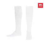 THC RUN WH. Športové ponožky do polovice lýtok