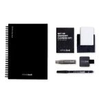 STARTER KIT INFINITEBOOK A5. Sada obsahuje „Infinitebook“, čistiacu súpravu, fixku a držiak na fixky - Image 5