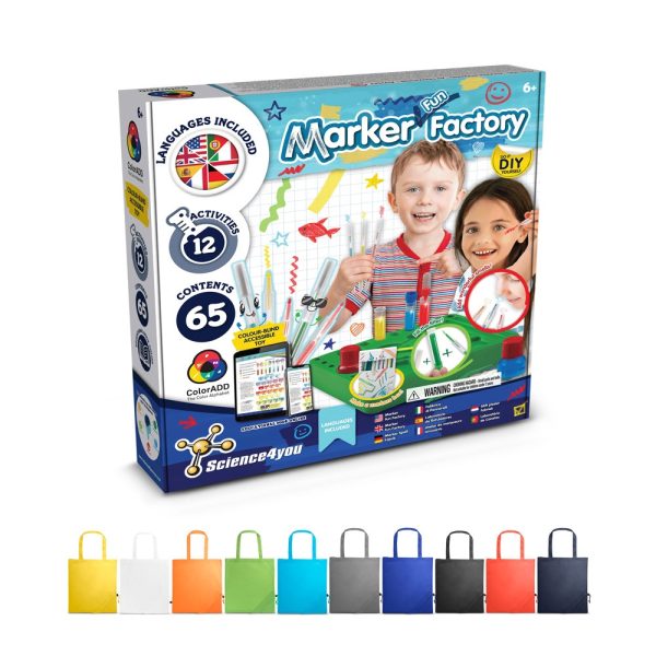 DIY Pen Factory Kit II. Vzdelávacia hra pre deti dodávané so skladacou darčekovou taškou 190t