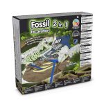 2 in 1 Fossil Excavation Kit III. Vzdelávacia hra pre deti dodáva sa s darčekovou taškou z kraftového papiera (115 g/m²) - Image 2