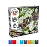 2 in 1 Fossil Excavation Kit IV. Vzdelávacia hra pre deti dodáva sa s darčekovým vreckom z netkanej textílie (80 g/m²)