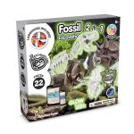 2 in 1 Fossil Excavation Kit V. Vzdelávacia hra pre deti dodávané so skladacou darčekovou taškou 190t - Image 2
