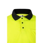 VL VULCAN LARGE. Dvojfarebná polokošeľa s vtáčím okom (160 g/m²) s dlhými rukávmi, z polyesteru (100%) - Image 4