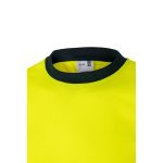 VL BRAHMA. Dvojfarebné technické tričko s vtáčím okom (140 g/m²), z polyesteru (100%) - Image 4