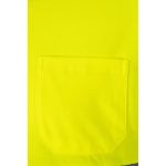 VL PLUTO LARGE. Dvojfarebná piké polokošeľa (150 g/m²) s dlhými rukávmi, z bavlny (55 %) a polyesteru (45 %) - Image 4