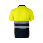 VL FORTUNA. Polokošeľa Bird-eye (140 g/m²) s krátkymi rukávmi, z polyesteru (100%) - Image 2
