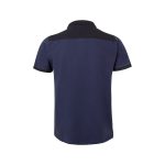 VL VELES. Dvojfarebná elastická piké polokošeľa (200 g/m²) s krátkym rukávom, z polyesteru (96 %) a elastanu (4 %) - Image 2