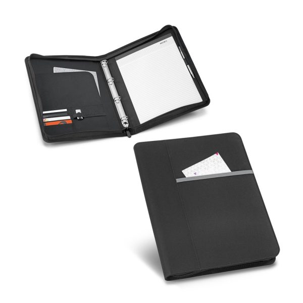 AUSTER. Zakladač A4 z materiálu 600D s blokom linajkovaných listov
