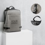 DIVERGENT BACKPACK II. Batoh na notebook do veľkosti 15.6'' z tkaniny a PU