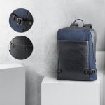 DIVERGENT BACKPACK I. Batoh na notebook do 15.6'' z džínsoviny a PU