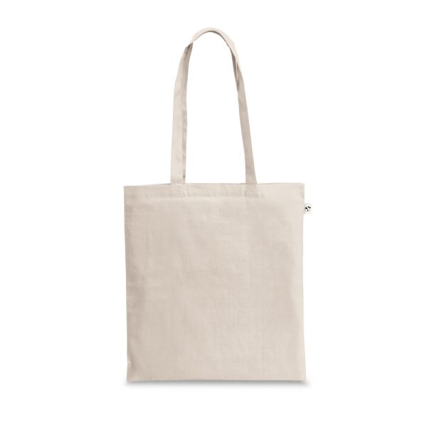 SVANETI. Taška vyrobená zo recyklovaná bavlnená (70%) a polyesteru (30 % rPET) (150 g/m²)
