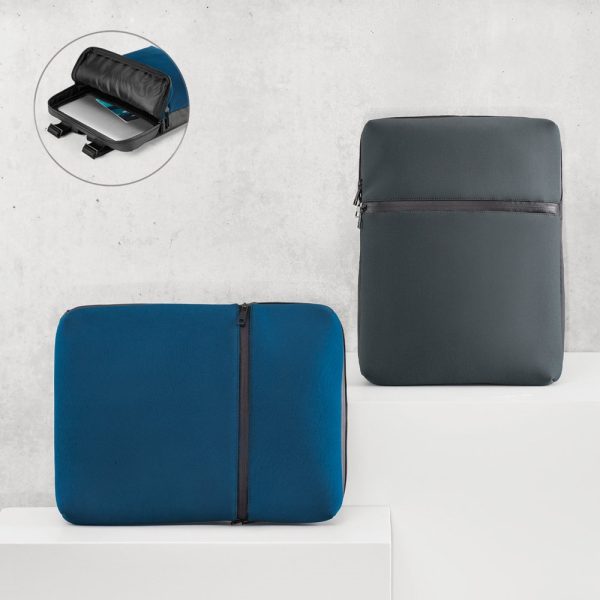 URBAN BACKPACK. Batoh na notebook 14'' v mäkkej škrupine a plachte