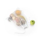 BOLZANO. Skladacia taška vyrobená zo sieťoviny a 190T recyklovaného polyesteru (100% rPET) - Image 4