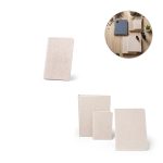 ORGANIC SOFT. Poznámkový blok A6 s flexibilným obalom vyrobený z organickej hmoty (80%)