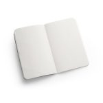 COFFEEPAD SOFT. Poznámkový blok A6 s flexibilným obalom vyrobený z odpadu kávových šupiek (65%) - Image 4