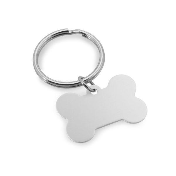 PAW. Hliníkový prívesok na kľúče