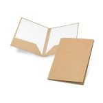 PUZO. Zložka na dokumenty vo formáte A4 zo 100% recyklovaného papiera (400 g/m²)