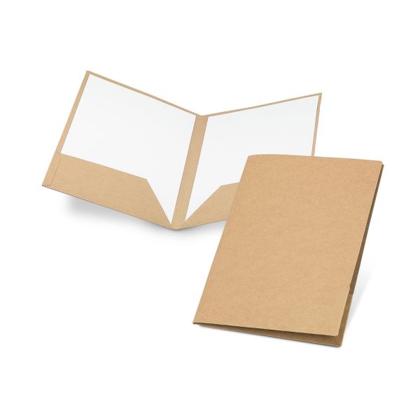 PUZO. Zložka na dokumenty vo formáte A4 zo 100% recyklovaného papiera (400 g/m²)