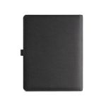 EMERGE A5 FOLDER. Priečinok A5 z recyklovaného polyesteru (100 % rPET) 300D s bezdrôtovou nabíjačkou - Image 3