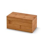 BURDOCK. Bambusová krabička na čaj s dvoma priehradkami a magnetickým zatváraním - Image 3