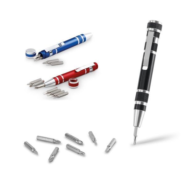TOOLPEN. Skrutkovač v tvare pera