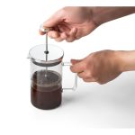 JENSON. Kávovar z borosilikátového skla a nerezovej ocele 600 ml - Image 4
