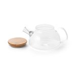 SNEAD. Čajník z borosilikátového skla s bambusovým vekom 750 ml - Image 2