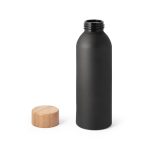 QUETA. Hliníková fľaša s bambusovým viečkom 550 ml - Image 2
