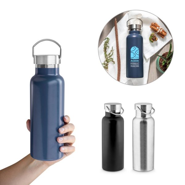 DUPLANTIS. Fľaša z nehrdzavejúcej ocele (90 % recyklovaná) s vákuovou izoláciou 810 ml