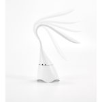 GRAHAME. Prenosná stojanová lampa z 100% recyklovaného ABS (rABS) so zabudovaným reproduktorom a batériou s výdržou 5 hodín - Image 2
