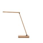 MOREY. Skladacia stolová lampa s 15W superrýchlou bezdrôtovou nabíjačkou z bambusu - Image 5