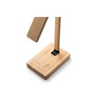MOREY. Skladacia stolová lampa s 15W superrýchlou bezdrôtovou nabíjačkou z bambusu - Image 7