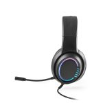 Thorne Headset RGB. ABS slúchadlá s 2 m káblom, mikrofónom a RGB LED svetlami - Image 3