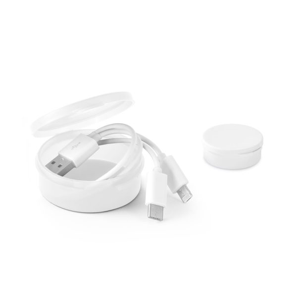 EMMY. Kábel USB 3 v 1 z ABS a PVC