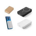 AMPERE 10. 10 000 mAh magnetická power banka s 15 W superrýchlou bezdrôtovou nabíjačkou v recyklovaného ABS-a (100% rABS)