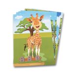 MADAGASCAR. Sada samolepiek s šiestimi aršíkmi - Image 3