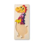 DIPLODOCO. Puzzle v tvare dinosaura v borovicovej preglejke - Image 5