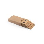 FISCHER. Balíček 54 klasických kariet v kraftovom papieri z materiálu, s certifikátom FSC™ a ďalších kontrolovaných materiálov - Image 2