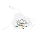 NILO. Detská zástera na farbenie z netkaného materiálu (80 g/m²) - Image 3